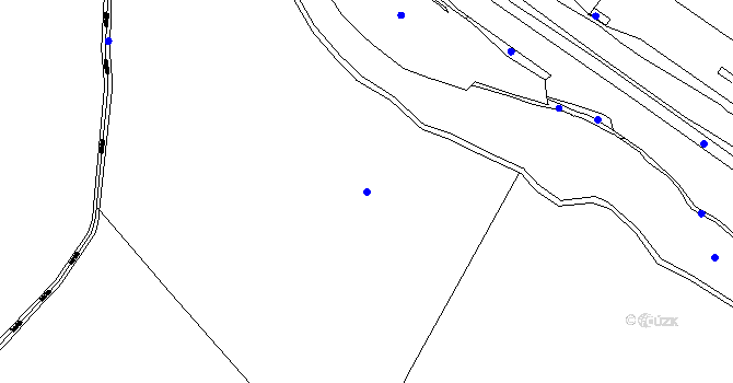 Parcela st. 458/1 v KÚ Adamov, Katastrální mapa