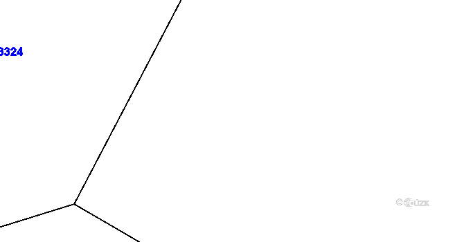 Parcela st. 11/3 v KÚ Neratov v Orlických horách, Katastrální mapa