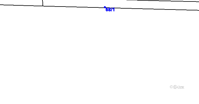 Parcela st. 66/5 v KÚ Bdín, Katastrální mapa