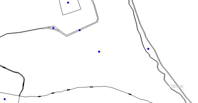Parcela st. 2085 v KÚ Bečov nad Teplou, Katastrální mapa