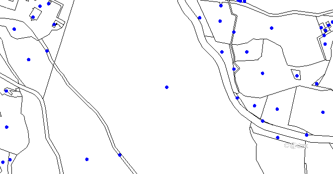 Parcela st. 2877/4 v KÚ Bečov nad Teplou, Katastrální mapa