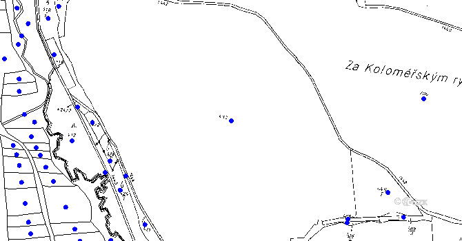 Parcela st. 433 v KÚ Bernartice u Milevska, Katastrální mapa