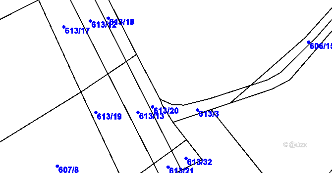 Parcela st. 5556 v KÚ Beroun, Katastrální mapa