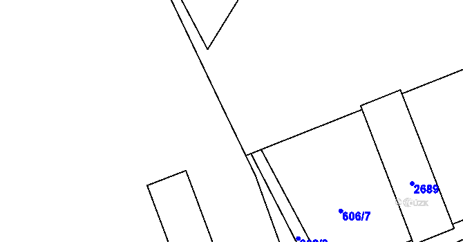 Parcela st. 2314/38 v KÚ Beroun, Katastrální mapa