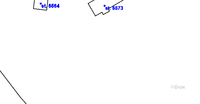 Parcela st. 6571 v KÚ Beroun, Katastrální mapa