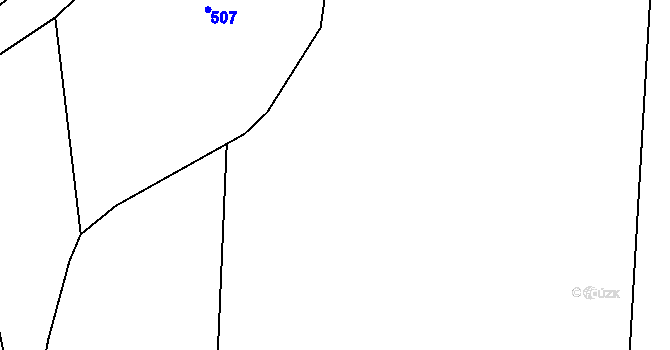 Parcela st. 237/11 v KÚ Kamenička u Bílé Vody, Katastrální mapa