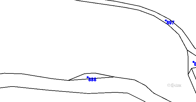 Parcela st. 137/1 v KÚ Škrle, Katastrální mapa