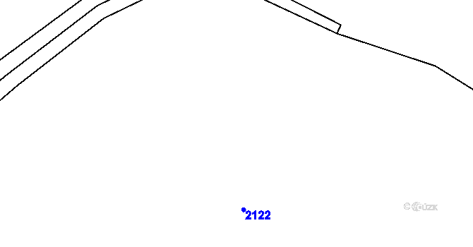 Parcela st. 133/3 v KÚ Oldřiš u Blažejova, Katastrální mapa