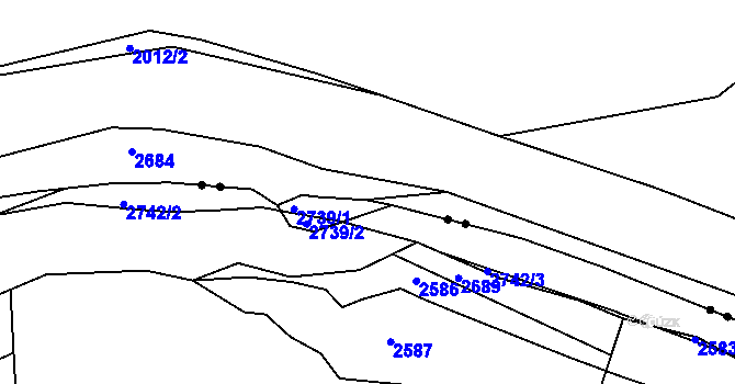 Parcela st. 1681/8 v KÚ Horní Bobrová, Katastrální mapa
