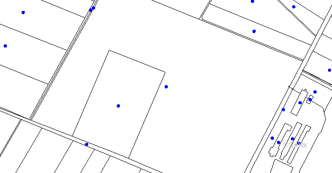 Parcela st. 231/1 v KÚ Puchlovice, Katastrální mapa