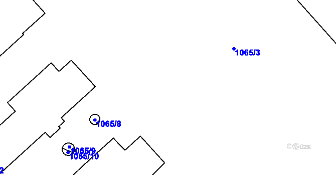 Parcela st. 2115 v KÚ Bohaté Málkovice, Katastrální mapa