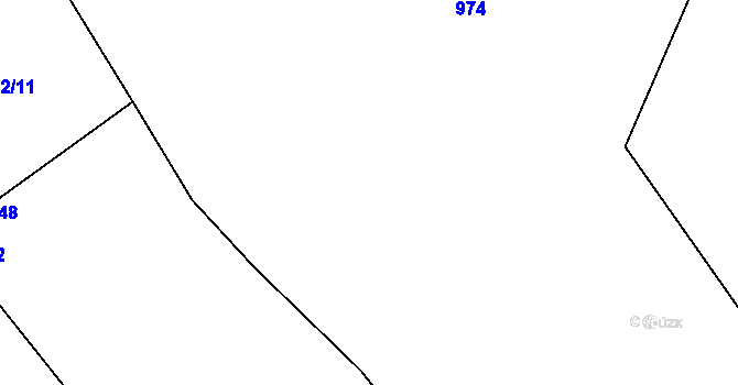 Parcela st. 352/30 v KÚ Bohutín, Katastrální mapa