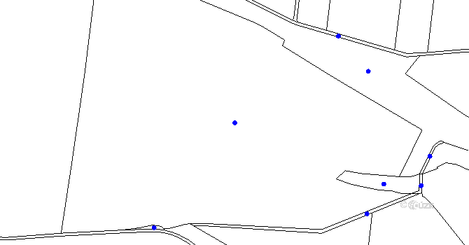 Parcela st. 303/2 v KÚ Bojanovice u Znojma, Katastrální mapa
