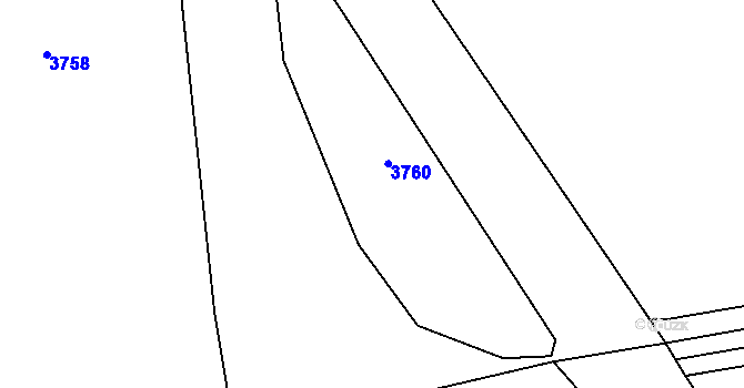 Parcela st. 2813/11 v KÚ Bolatice, Katastrální mapa