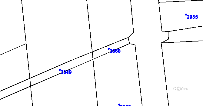Parcela st. 410/12 v KÚ Bolatice, Katastrální mapa