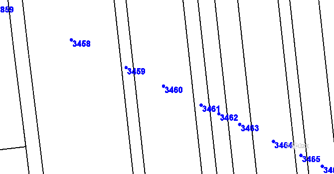 Parcela st. 2580/12 v KÚ Bolatice, Katastrální mapa