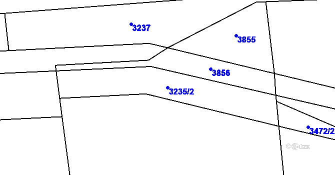 Parcela st. 3235/2 v KÚ Bolatice, Katastrální mapa