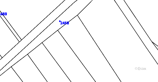 Parcela st. 69/1 v KÚ Borotice nad Jevišovkou, Katastrální mapa