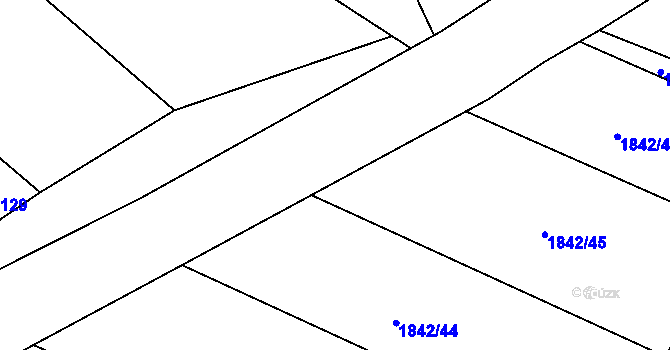 Parcela st. 3974/19 v KÚ Borovany, Katastrální mapa