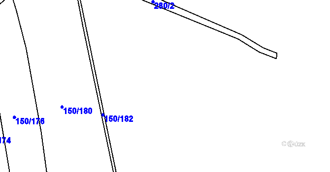 Parcela st. 162/28 v KÚ Nezdice nad Úhlavou, Katastrální mapa
