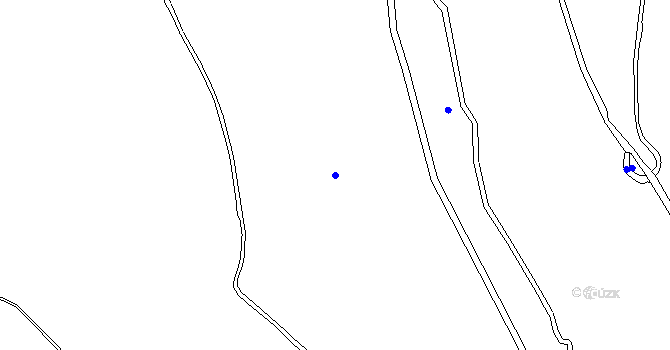 Parcela st. 570/8 v KÚ Ryžovna, Katastrální mapa