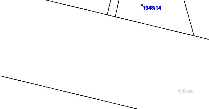 Parcela st. 2276/37 v KÚ Tuřany, Katastrální mapa