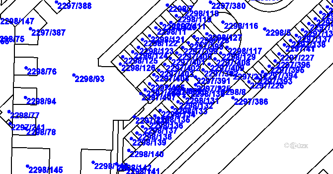 Parcela st. 2297/397 v KÚ Slatina, Katastrální mapa