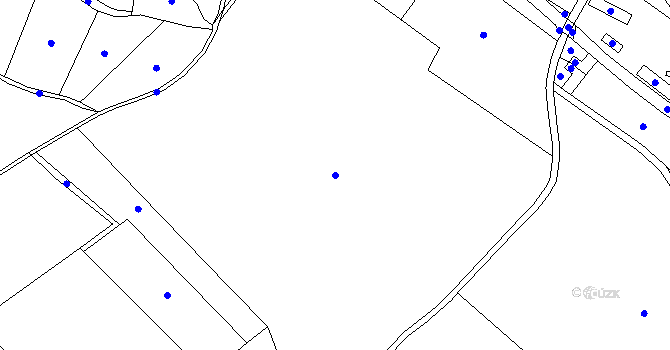 Parcela st. 258/15 v KÚ Broumovice, Katastrální mapa