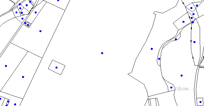 Parcela st. 285/38 v KÚ Broumovice, Katastrální mapa