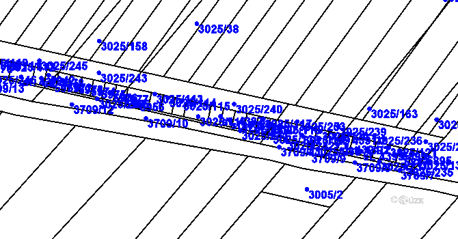 Parcela st. 4388 v KÚ Břeclav, Katastrální mapa