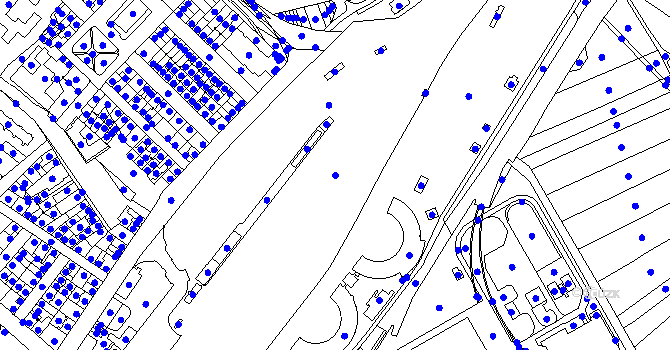 Parcela st. 3759/1 v KÚ Břeclav, Katastrální mapa