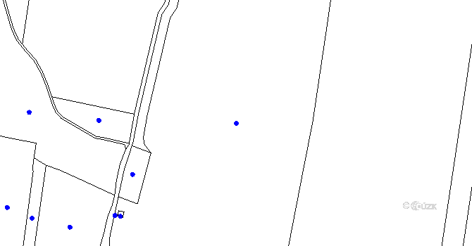 Parcela st. 372 v KÚ Břešťany u Zlonic, Katastrální mapa
