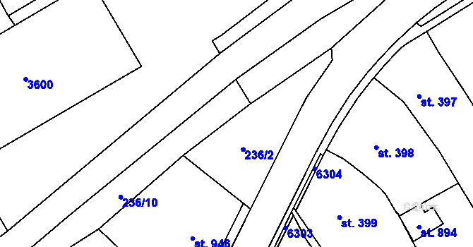 Parcela st. 6324 v KÚ Březolupy, Katastrální mapa
