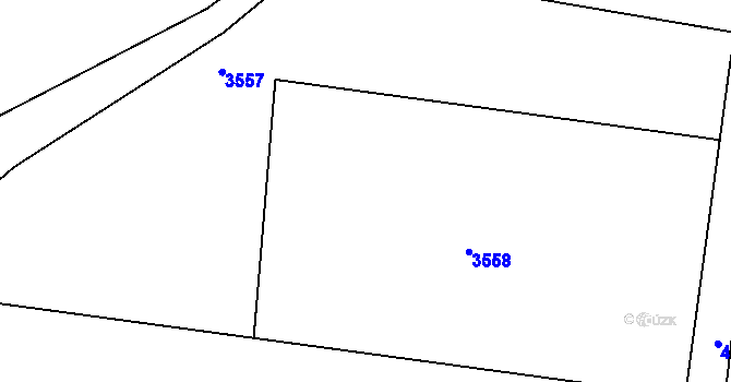 Parcela st. 206 v KÚ Břilice, Katastrální mapa