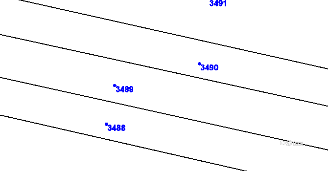Parcela st. 227 v KÚ Břilice, Katastrální mapa