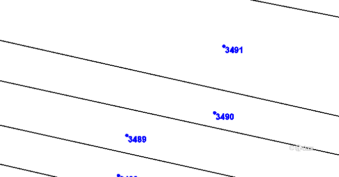 Parcela st. 228 v KÚ Břilice, Katastrální mapa