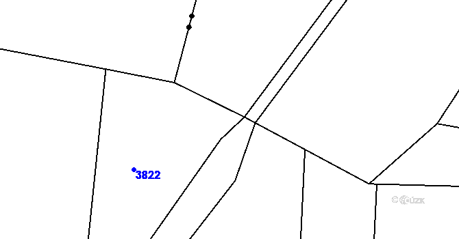 Parcela st. 742/1 v KÚ Břilice, Katastrální mapa