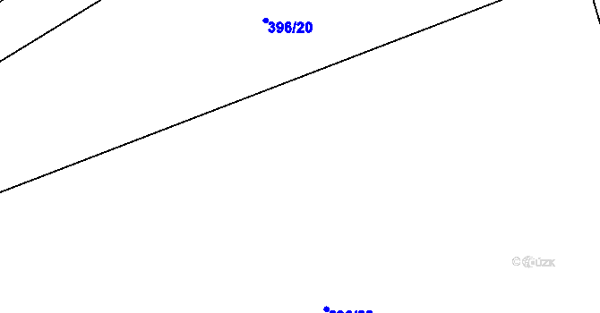 Parcela st. 396/21 v KÚ Bukol, Katastrální mapa