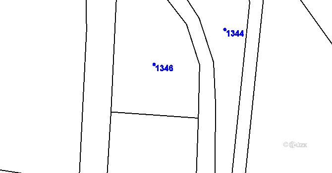 Parcela st. 358/30 v KÚ Bukovice u Rohozce, Katastrální mapa