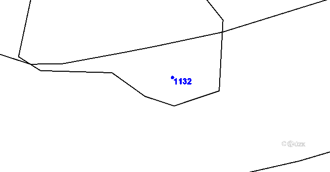 Parcela st. 529/2 v KÚ Dolní Oldřiš, Katastrální mapa