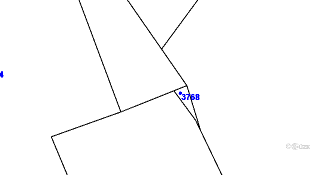Parcela st. 2365/6 v KÚ Bystřice pod Hostýnem, Katastrální mapa