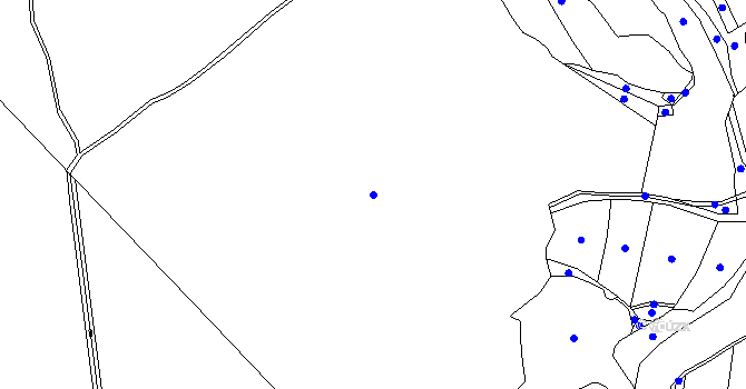 Parcela st. 828 v KÚ Bzová u Hořovic, Katastrální mapa