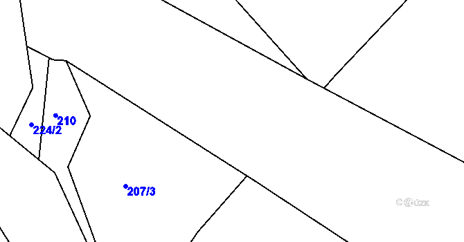 Parcela st. 720/9 v KÚ Cerekvice nad Loučnou, Katastrální mapa