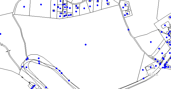 Parcela st. 1131/33 v KÚ Cínovec, Katastrální mapa