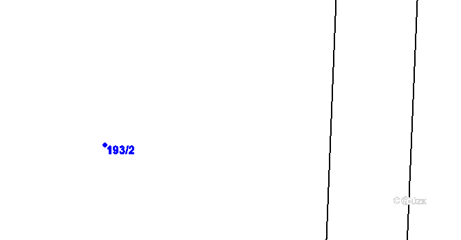 Parcela st. 200/5 v KÚ Ctětín, Katastrální mapa