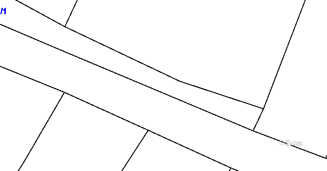 Parcela st. 361/7 v KÚ Cvrčovice, Katastrální mapa
