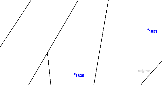 Parcela st. 230/1 v KÚ Čachotín, Katastrální mapa