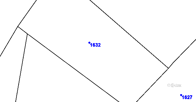 Parcela st. 231/2 v KÚ Čachotín, Katastrální mapa