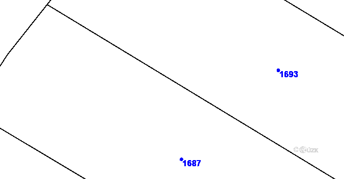 Parcela st. 295 v KÚ Čachotín, Katastrální mapa