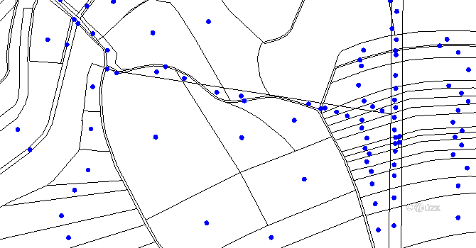 Parcela st. 748 v KÚ Čáslav, Katastrální mapa
